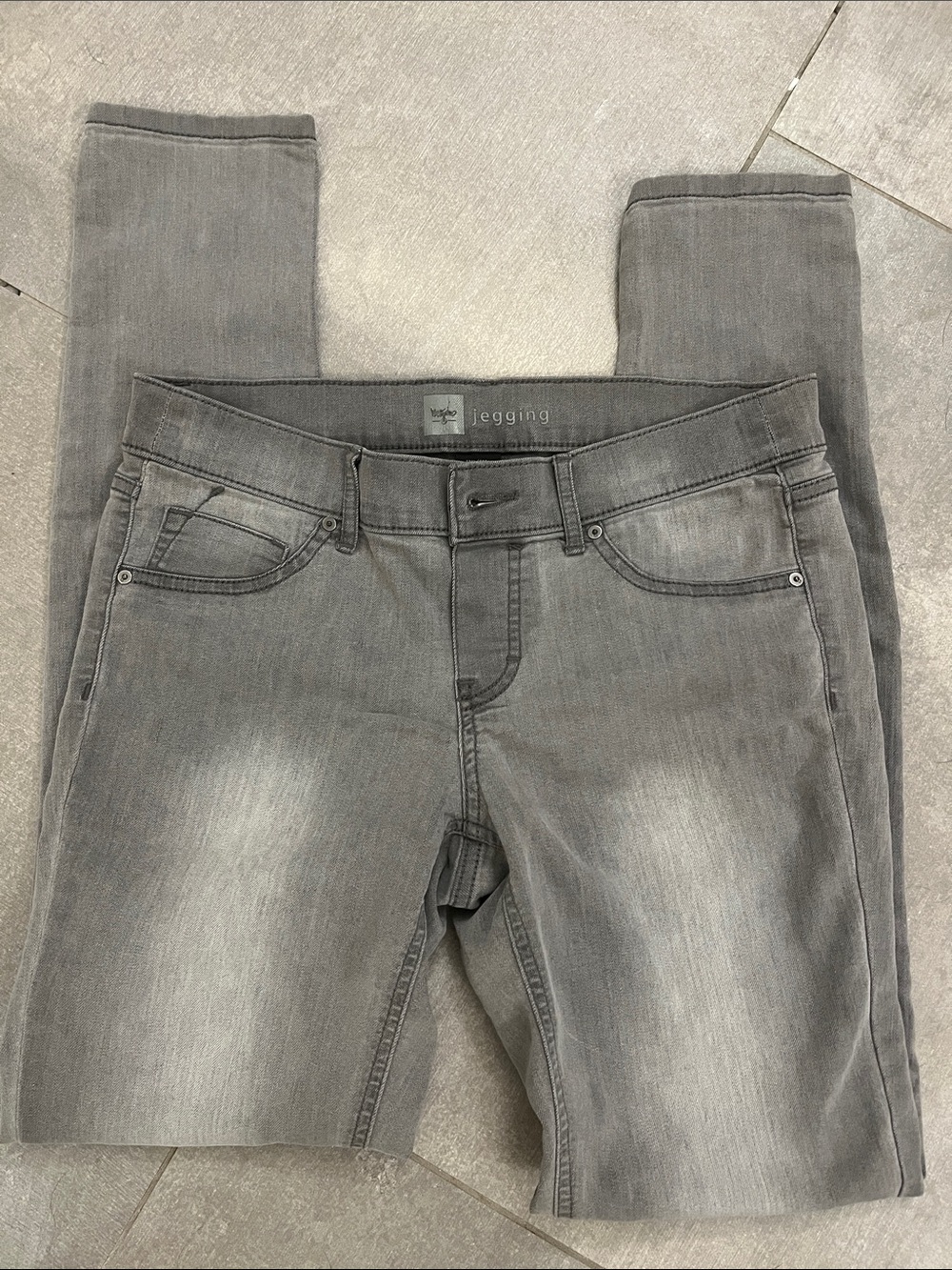 Grey Women's Jeggings - Lightweight Stretch